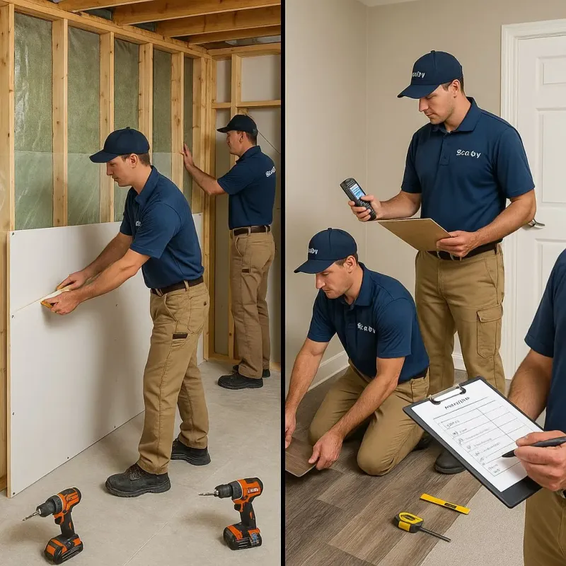 Repairs and Reconstruction process in Centerville, UT